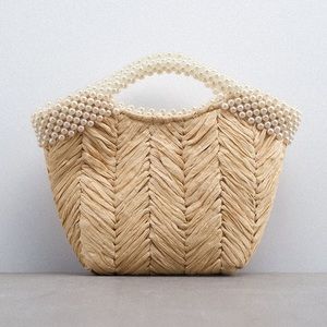 ZARA Pearl Detail Purse Bachelorette